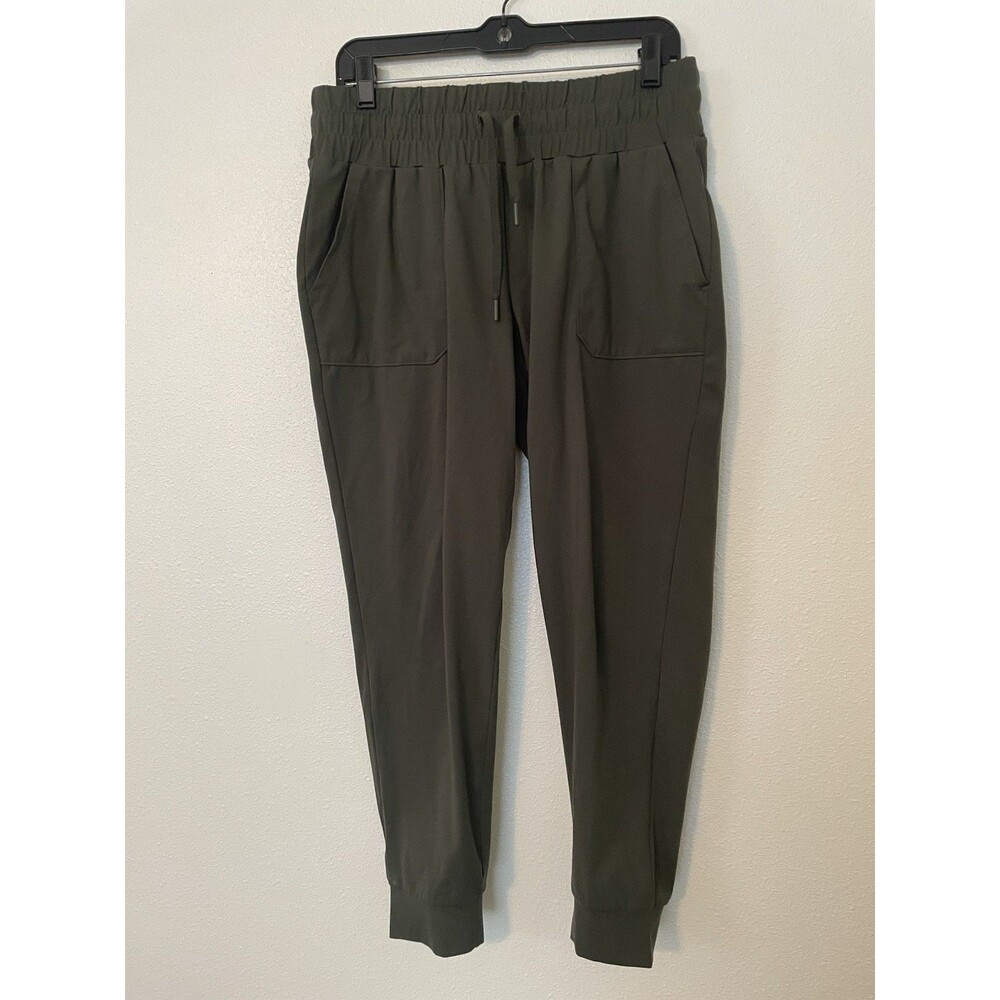 Mondetta Womens Olive Green Cargo Joggers Hiking Travel Pants Size M